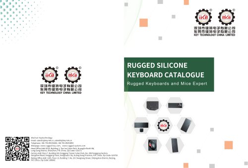 MIL-STD-461G and 810H SILICONE KEYBOARD CATALOGUE