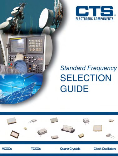 standard frequency selection guide