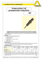 Interruttori di Prossimita IH - 1