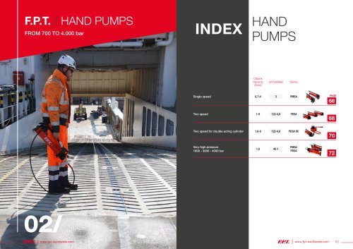 HAND PUMPS