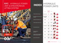 HYDRAULIC POWER UNIT & SYNCHRONOUS LIFTING SYSTEM
