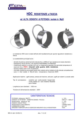 HDC  RES.  FASCIA  ISOLATE  IN MGO