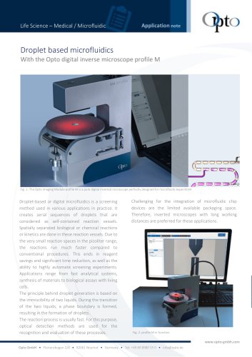 IM•profile M Application Note Microfluidic (4pages)