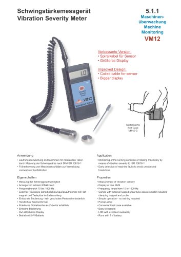 Vibration Severity Meter