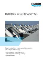 HUBER Fine Screen ROTAMAT® Ro1