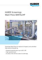 Screenings Wash Press WAP® SL HP