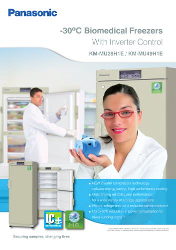 -30ºC Biomedical Freezers With Inverter Control