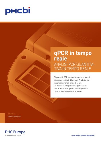 Analisi PCR in tempo reale Brochure