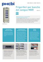 BR-305GR-PE & MBR-705GR-PE Blood Bank Refrigerator