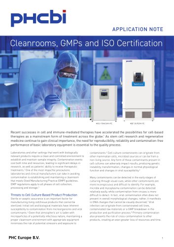 Cleanroom Classification