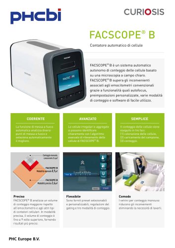 CUR-CRFCB-01 - FACSCOPE® B