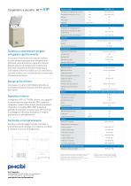 MDF-C8V1-PE Congelatore a pozzetto -80 °C - 2