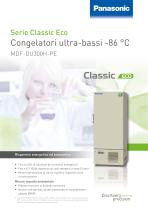 MDF-DU300H PRO ECO Congelatori ultra-bassi -86 °C - 1