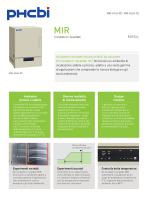 MIR-H163-PE & MIR-H263-PE Incubatori riscaldati