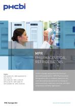 MPR Pharmaceutical Refrigerator Brochure