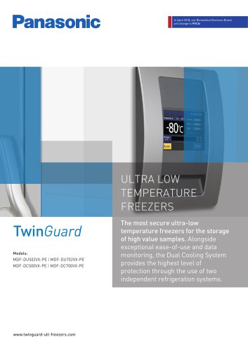 TwinGuard ULT Freezers Brochure