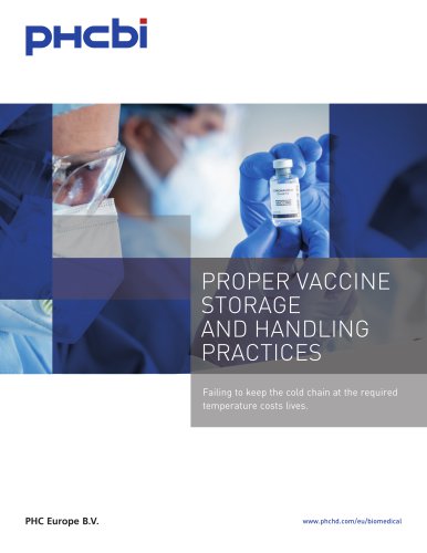 Vaccine Storage E-Book