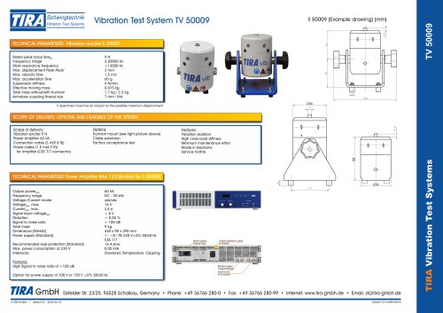 Vibration Test System TV 50009