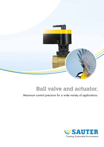 Ball valve and actuator.