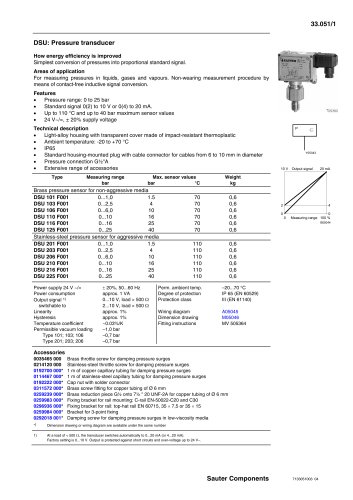 Pressure transducer