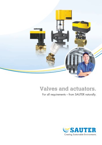 Valves and actuators.