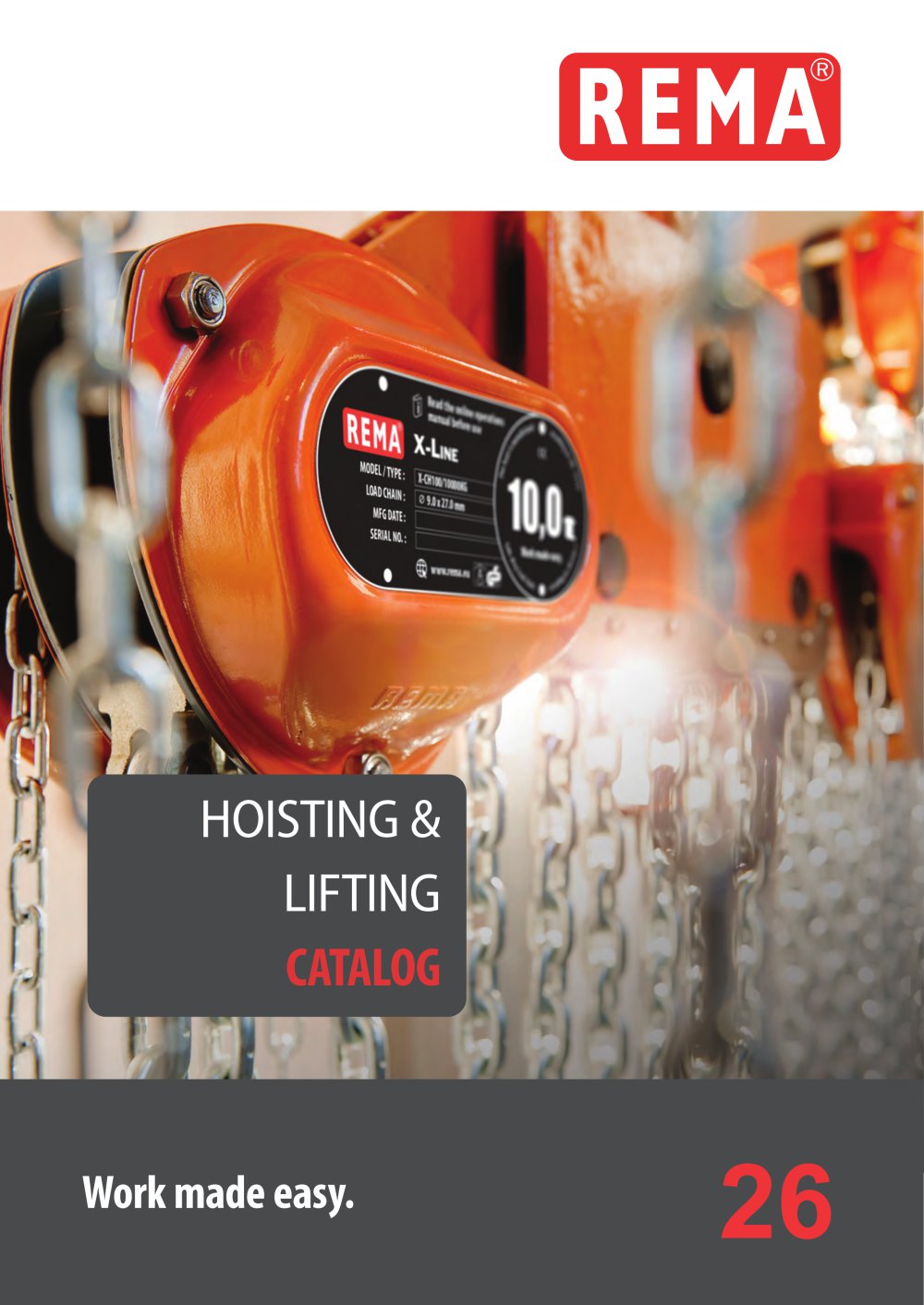 REMA Catalogue 2026 - REMA Hoisting & Lifting