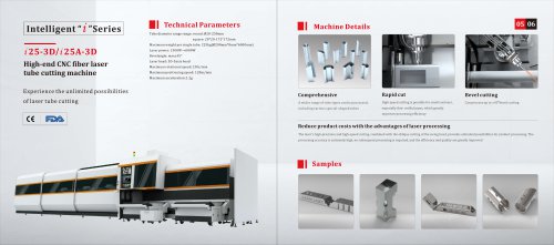 Golden Laser 3D Laser Tube Cutting Machine i25A-3D i35A-3D