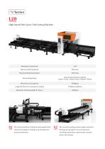 Golden Laser Semi-Automatic Laser Tube Cutting Machine L16 L20 L35