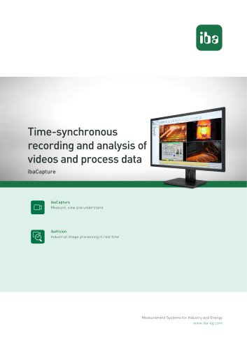 Time-synchronous recording and analysis of videos and process data