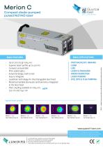 Merion C / Compact diode-pumped pulsed Nd:YAG laser