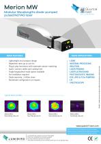 Merion MW / Modular Wavelengths diode-pumped pulsed Nd:YAG laser