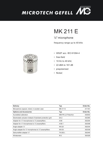 MK 211E english deutsch