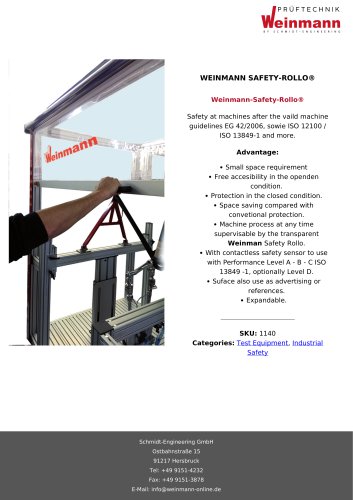 WEINMANN SAFETY-ROLLO®