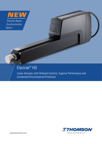 Electrak HD Linear Actuator with flexible onboard controls