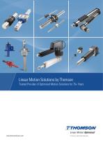 Linear Motion Solutions - Image Brochure