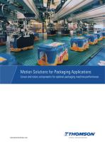 Motion Solutions for Packaging Applications