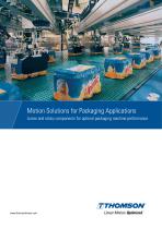 Motion Solutions for Packaging Applications