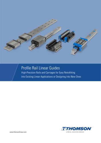Profile Rail Linear Guides: High-Precision Rails and Carriages