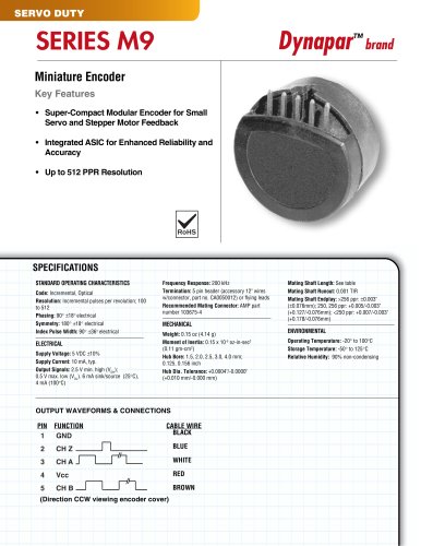 M9 | Miniature Encoder