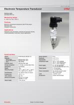 Electronic Temperature Transducer UTA2