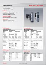 Flow Switches BFS-10-N / BFS-10-O