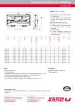 Posizionatore forche, con traslazione - Modello MZ - 2