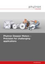 Phytron Stepper Motors - Precision for challenging applications