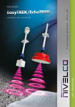 NIVELCO LEVEL TRANSMITTERS - ULTRASONIC INTEGRATED AND COMPACT FOR SOLIDS - EasyTREK and EchoTREK