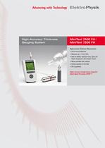 High-Accuracy Thickness Gauging System MiniTest FH 7200/7400