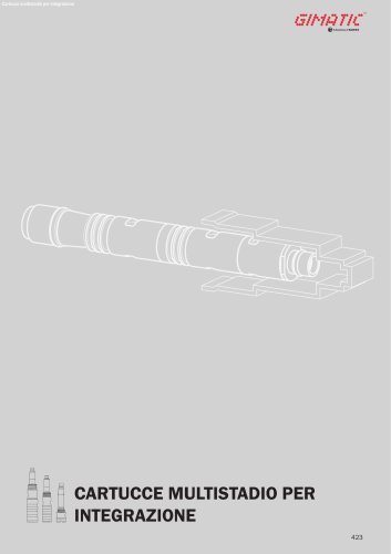 Multistage cartridges for integration