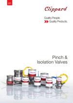 Clippard Pinch & Isolation Valves