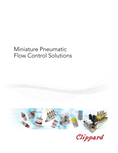 Miniature Pneumatic Flow Control Solutions