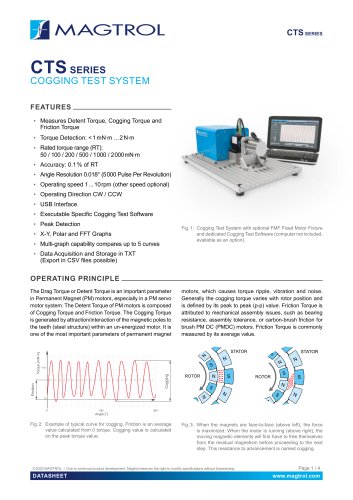 CTS 100 Series | Cogging Test System