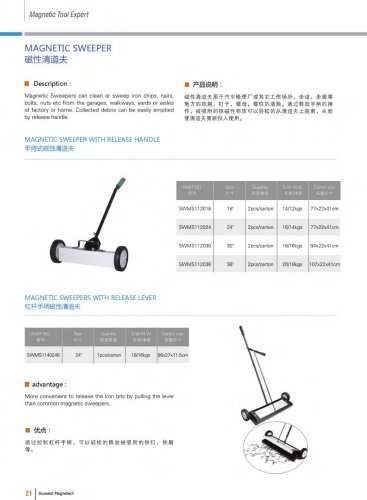 magnetic sweeper